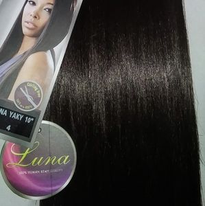 Brazilian Remy 10" Hair Extensions color 4